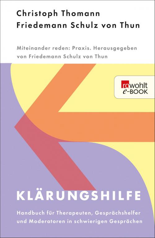 Cover of the book Klärungshilfe 1 by Christoph Thomann, Friedemann Schulz von Thun, Christiane Naumann-Bashayan, Rowohlt E-Book