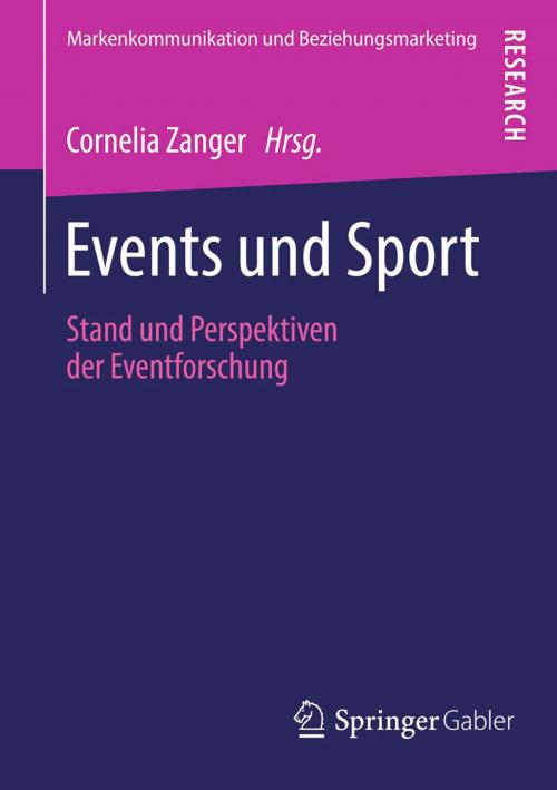 Cover of the book Events und Sport by , Springer Fachmedien Wiesbaden