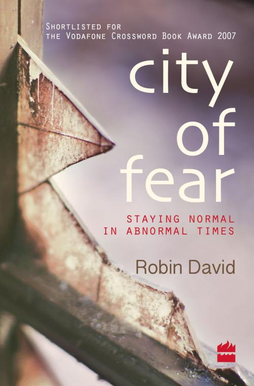 Cover of the book City of Fear by Robin David, HarperCollins Publishers India