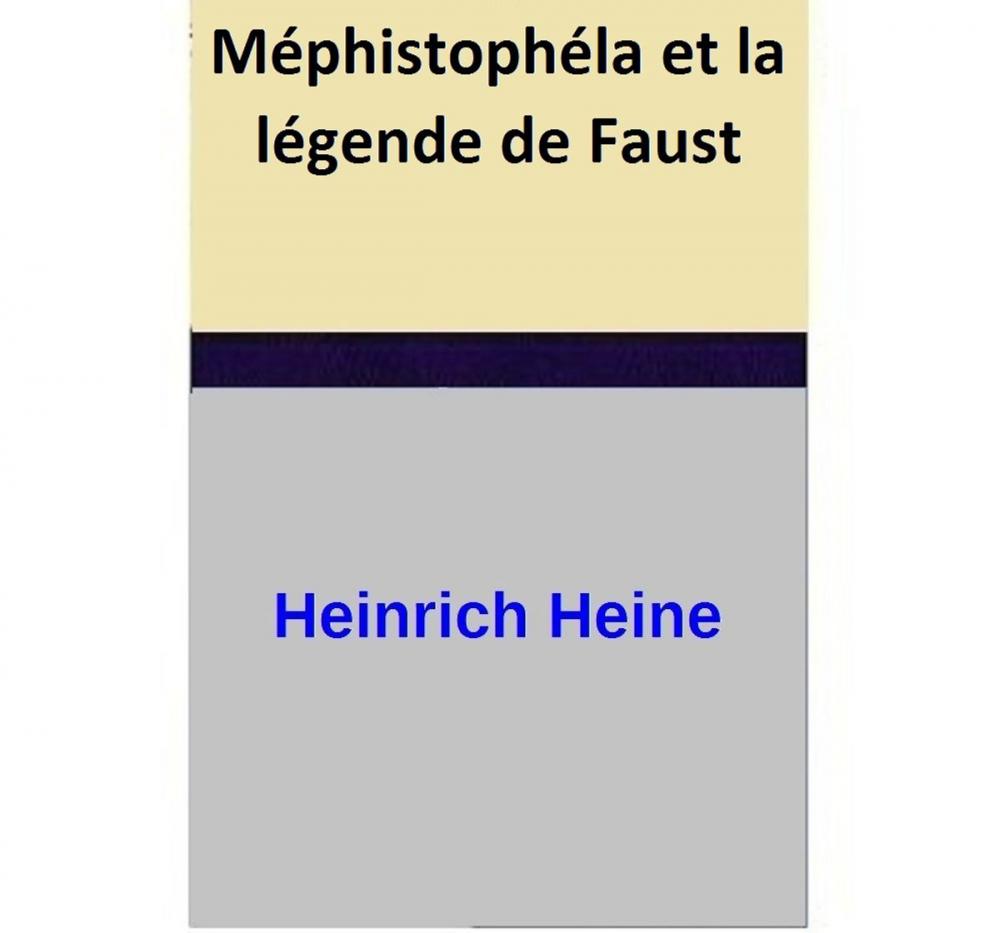 Big bigCover of Méphistophéla et la légende de Faust