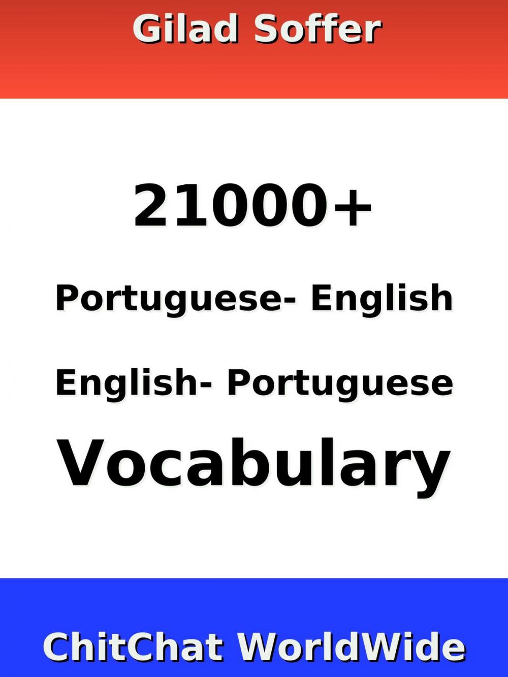 Big bigCover of 21000+ Portuguese - English English - Portuguese Vocabulary