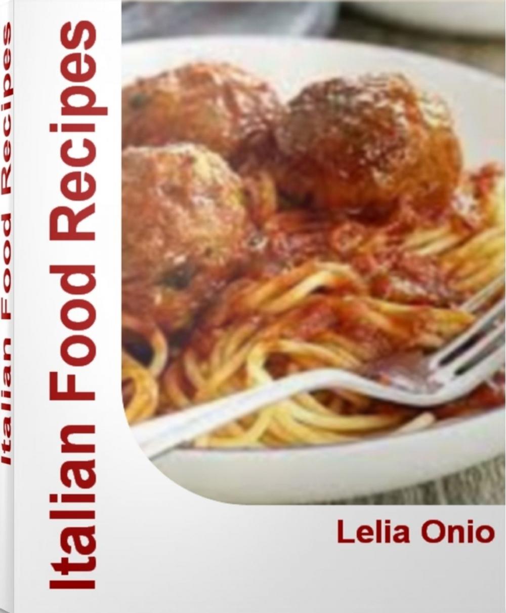 Big bigCover of Italian Food Recipes