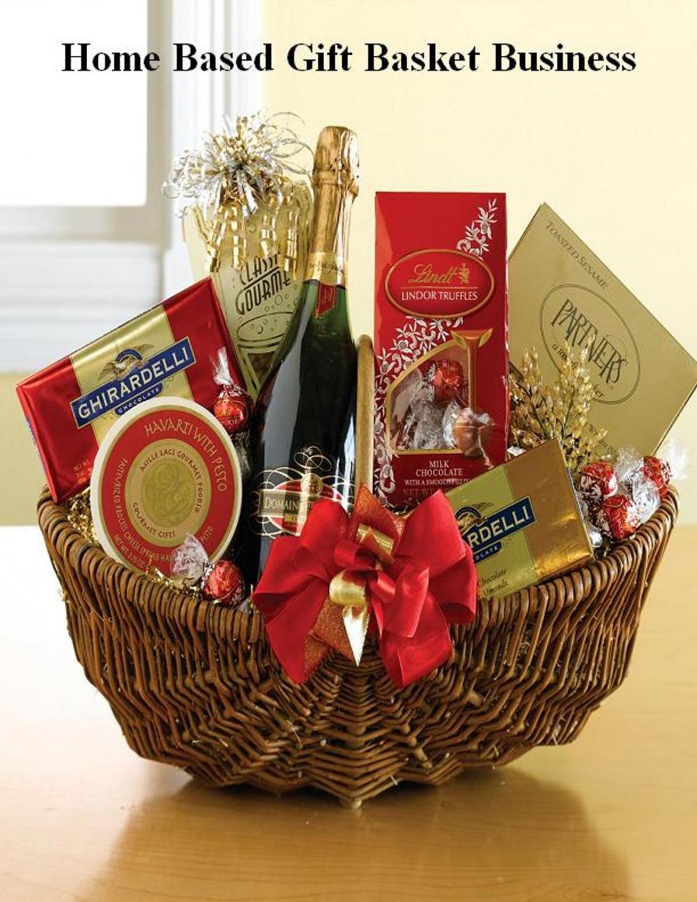 Big bigCover of Home Based Gift Basket Business