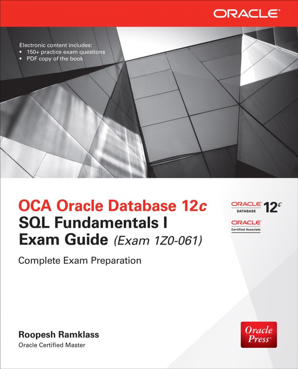 Big bigCover of OCA Oracle Database 12c SQL Fundamentals I Exam Guide (Exam 1Z0-061)