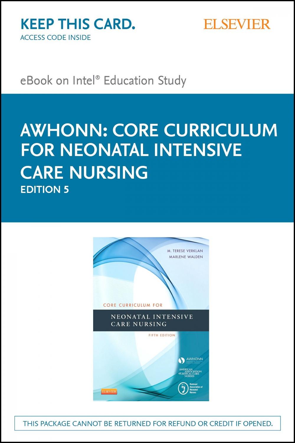 Big bigCover of Core Curriculum for Neonatal Intensive Care Nursing - E-Book