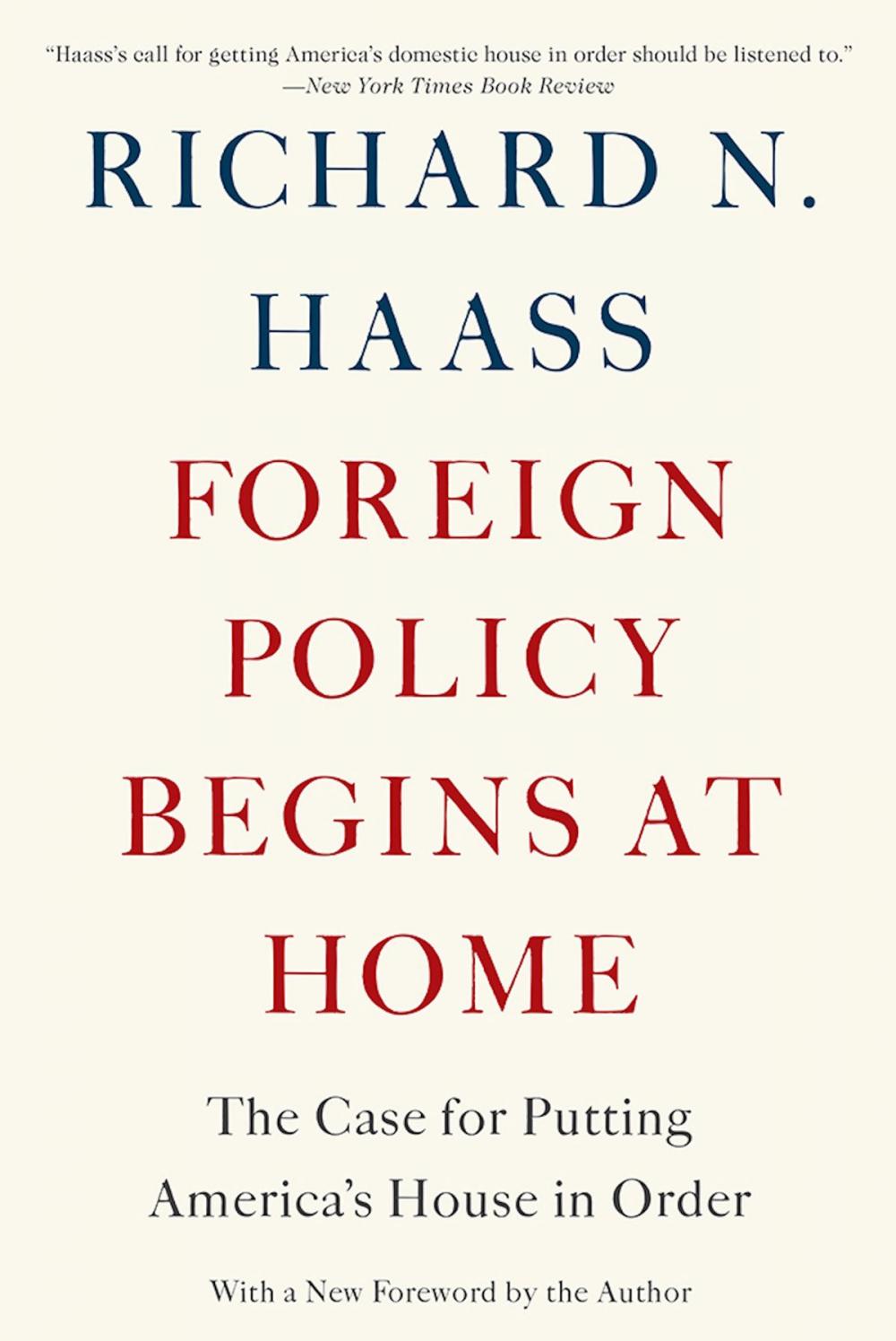 Big bigCover of Foreign Policy Begins at Home