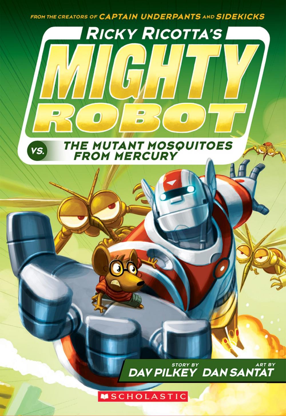 Big bigCover of Ricky Ricotta's Mighty Robot vs. the Mutant Mosquitoes from Mercury (Ricky Ricotta's Mighty Robot #2)