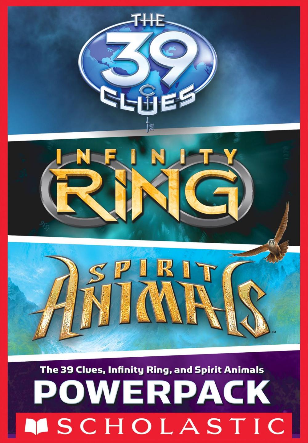 Big bigCover of The 39 Clues, Infinity Ring, and Spirit Animals Powerpack