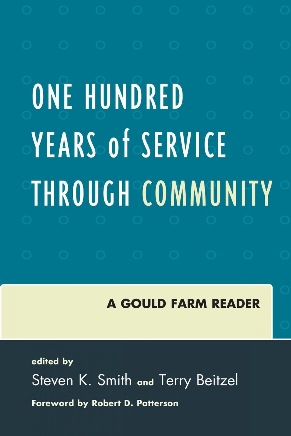 Big bigCover of One Hundred Years of Service Through Community