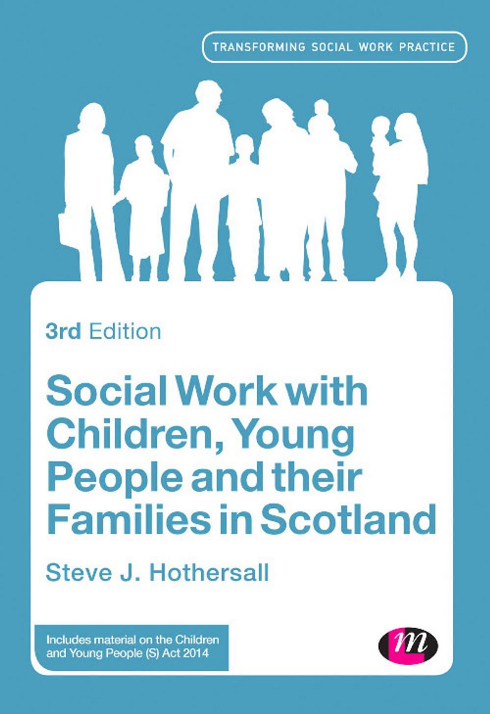 Big bigCover of Social Work with Children, Young People and their Families in Scotland