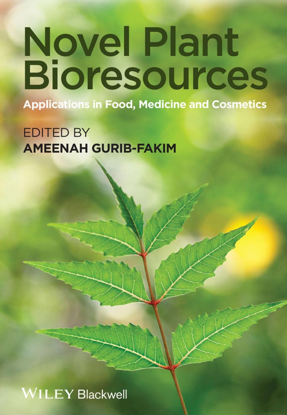 Big bigCover of Novel Plant Bioresources