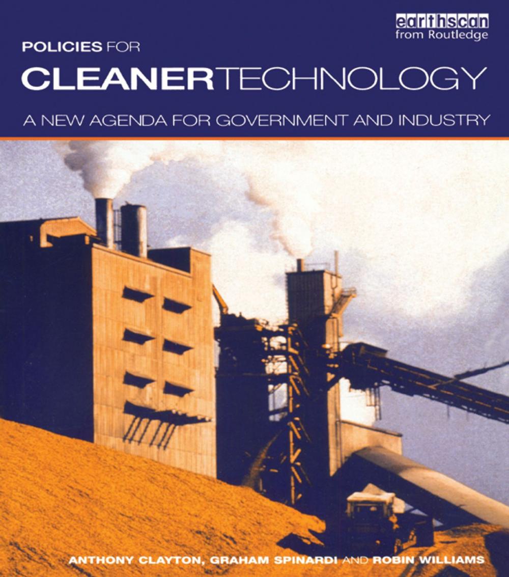 Big bigCover of Policies for Cleaner Technology