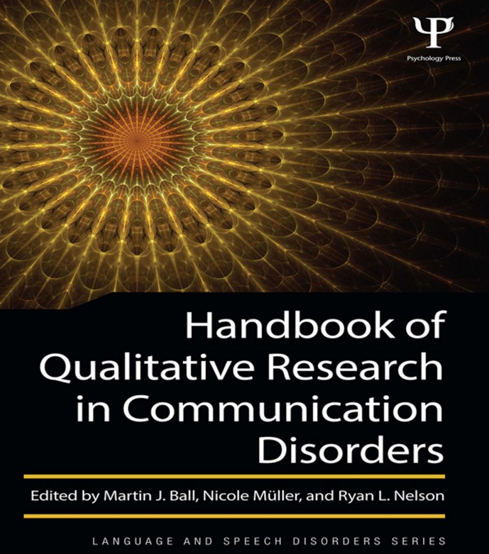 Big bigCover of Handbook of Qualitative Research in Communication Disorders