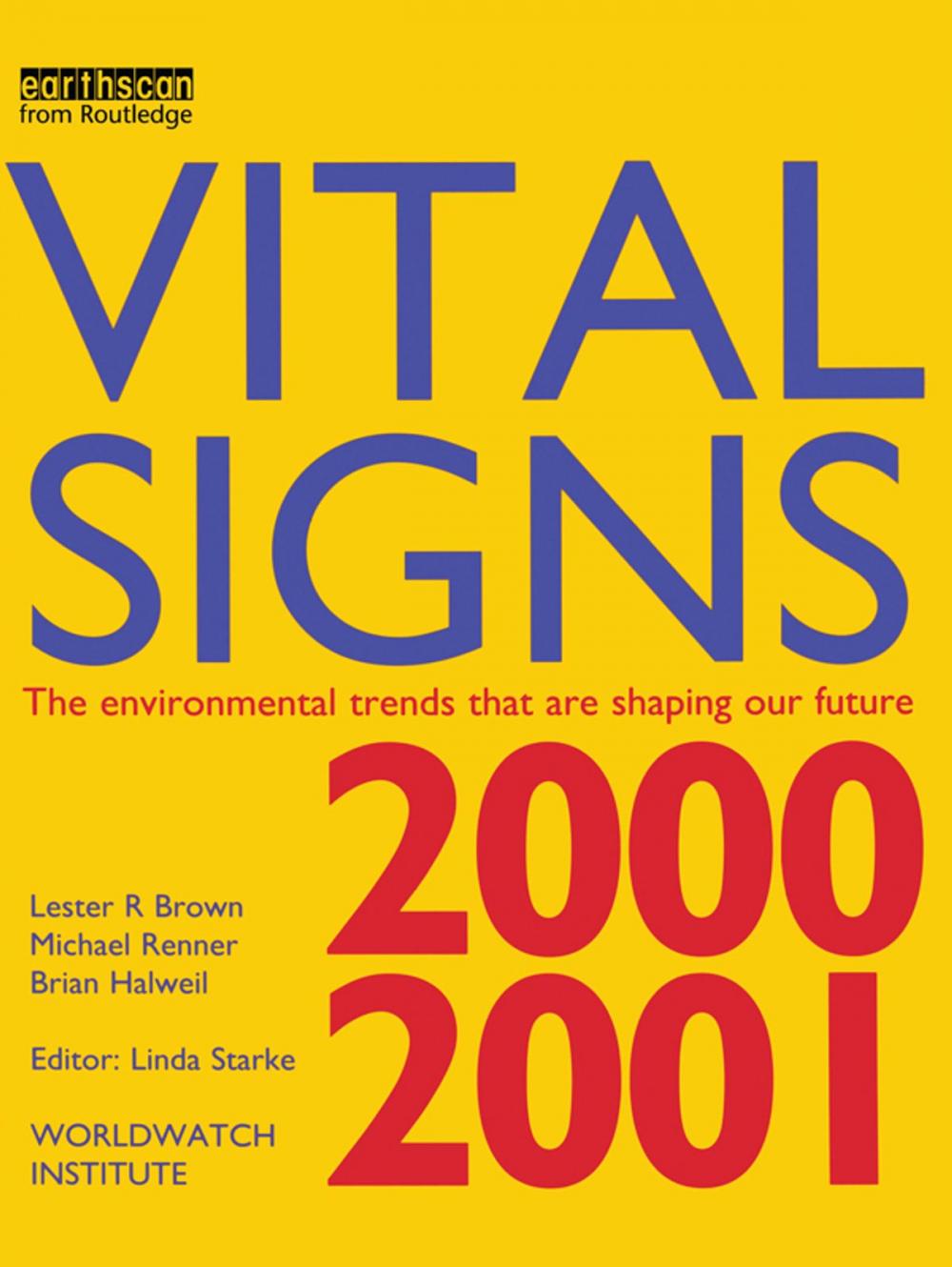 Big bigCover of Vital Signs 2000-2001