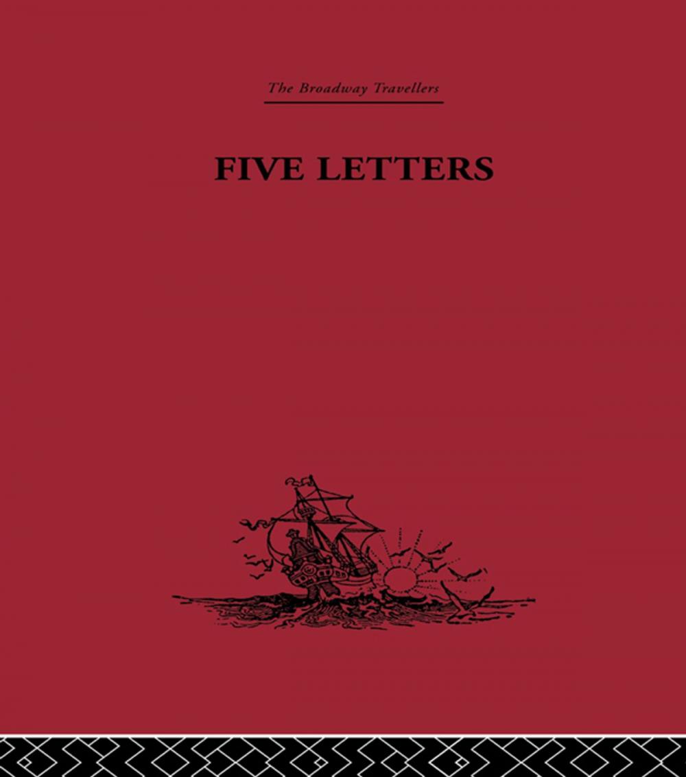 Big bigCover of Five Letters 1519-1526