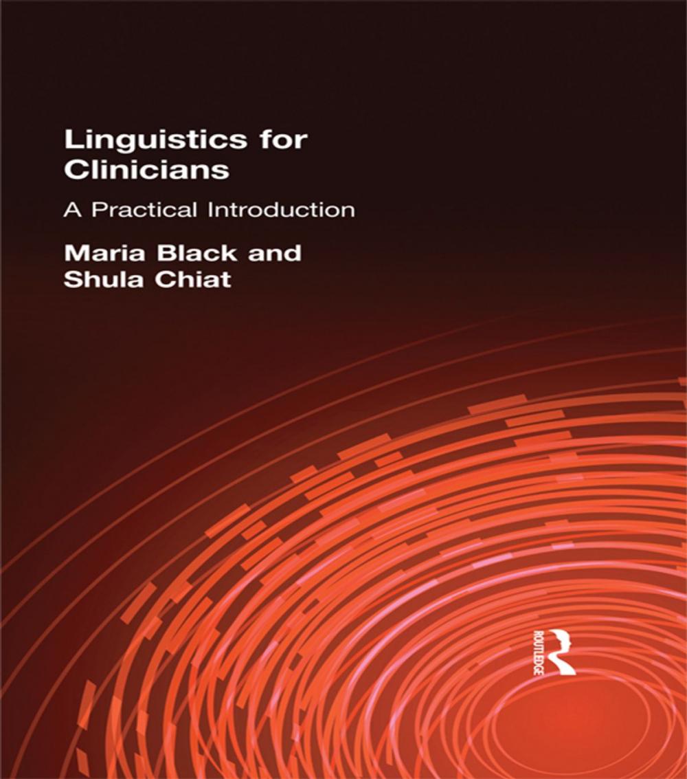 Big bigCover of Linguistics for Clinicians