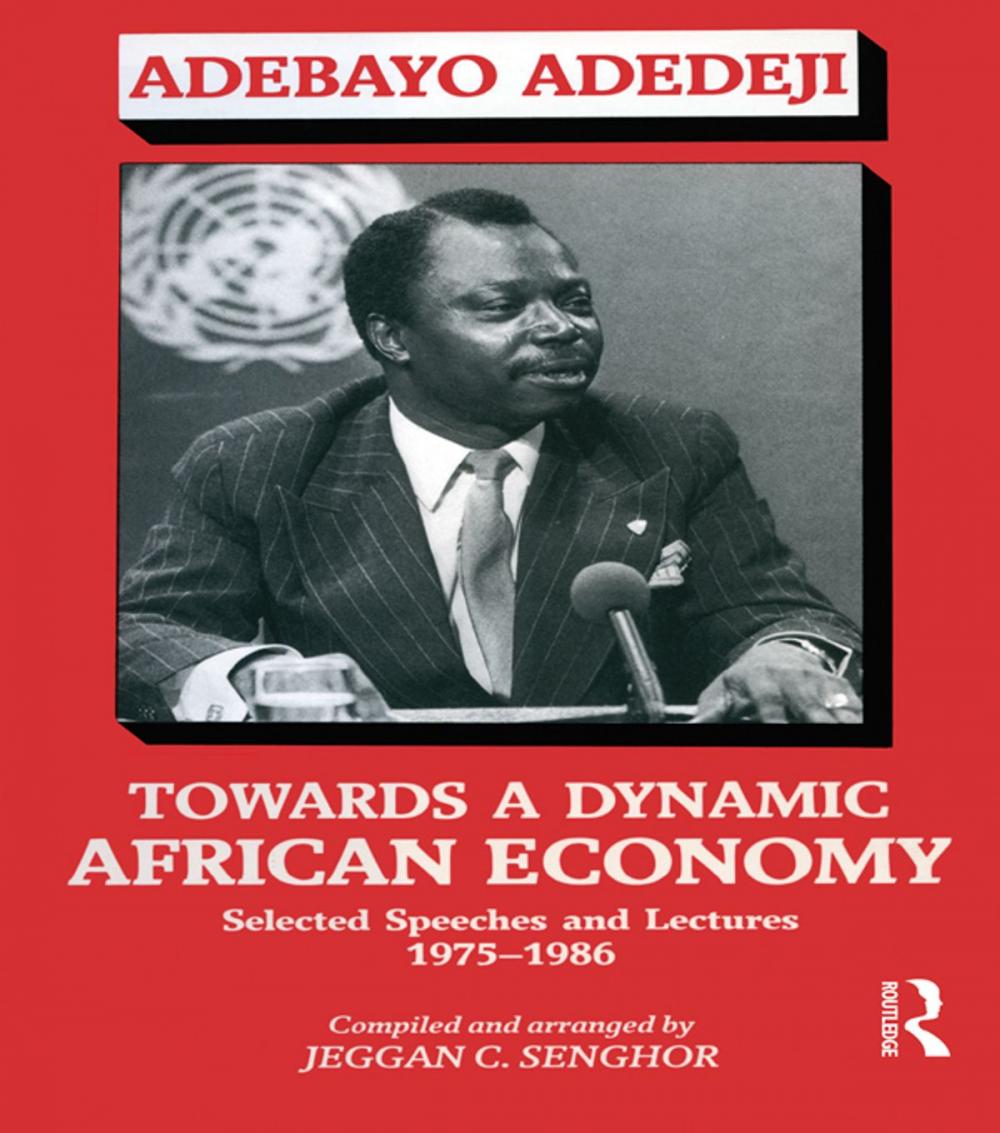 Big bigCover of Towards a Dynamic African Economy