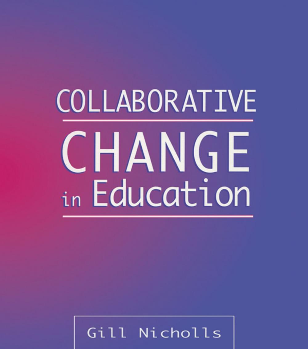 Big bigCover of Collaborative Change in Education