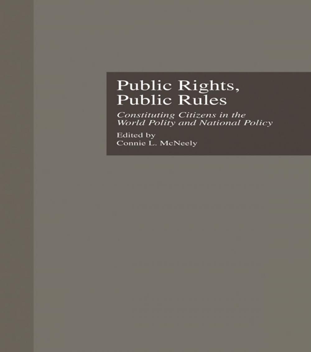 Big bigCover of Public Rights, Public Rules