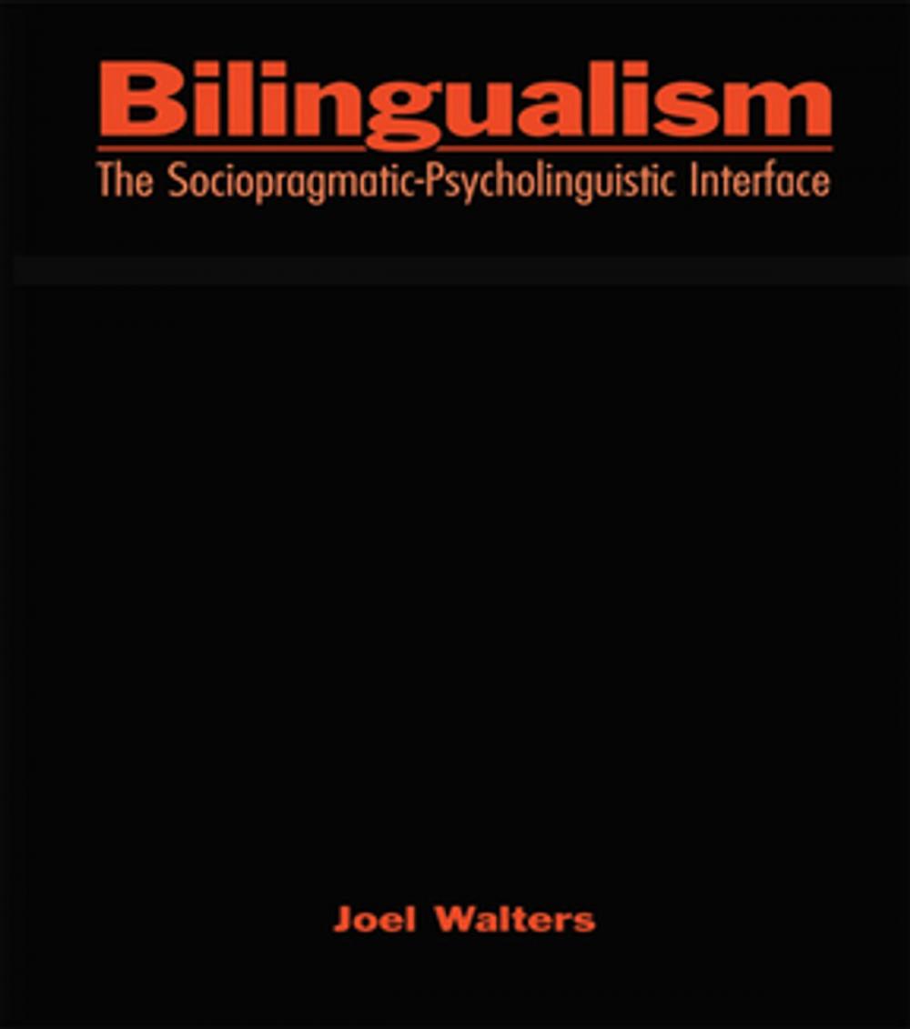 Big bigCover of Bilingualism