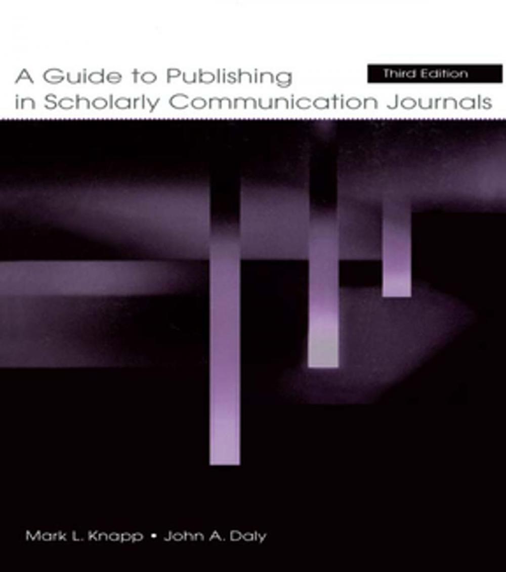 Big bigCover of A Guide to Publishing in Scholarly Communication Journals