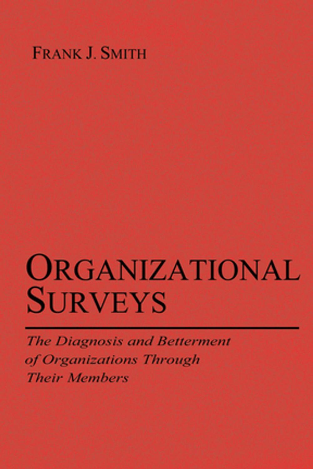 Big bigCover of Organizational Surveys