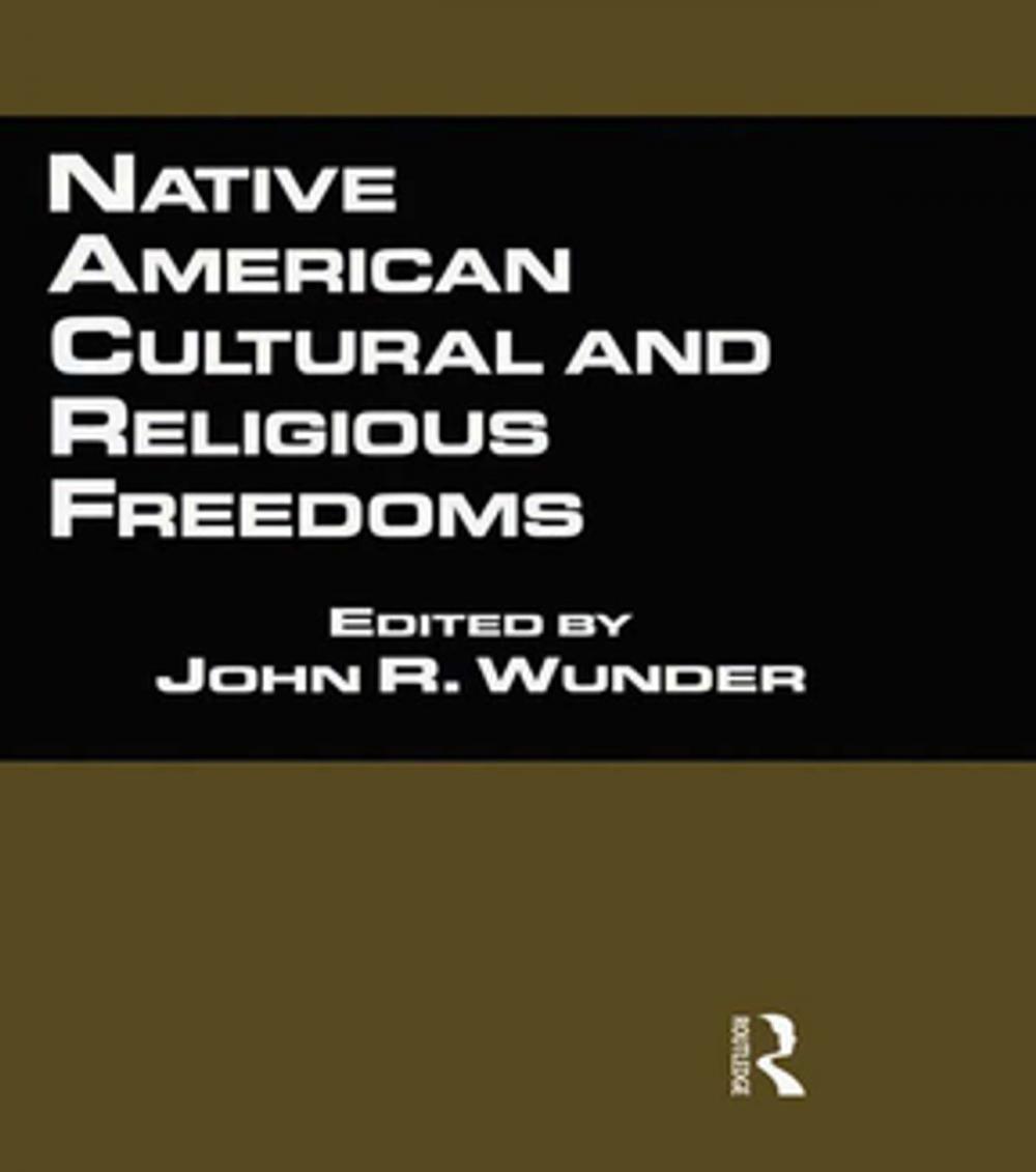 Big bigCover of Native American Cultural and Religious Freedoms