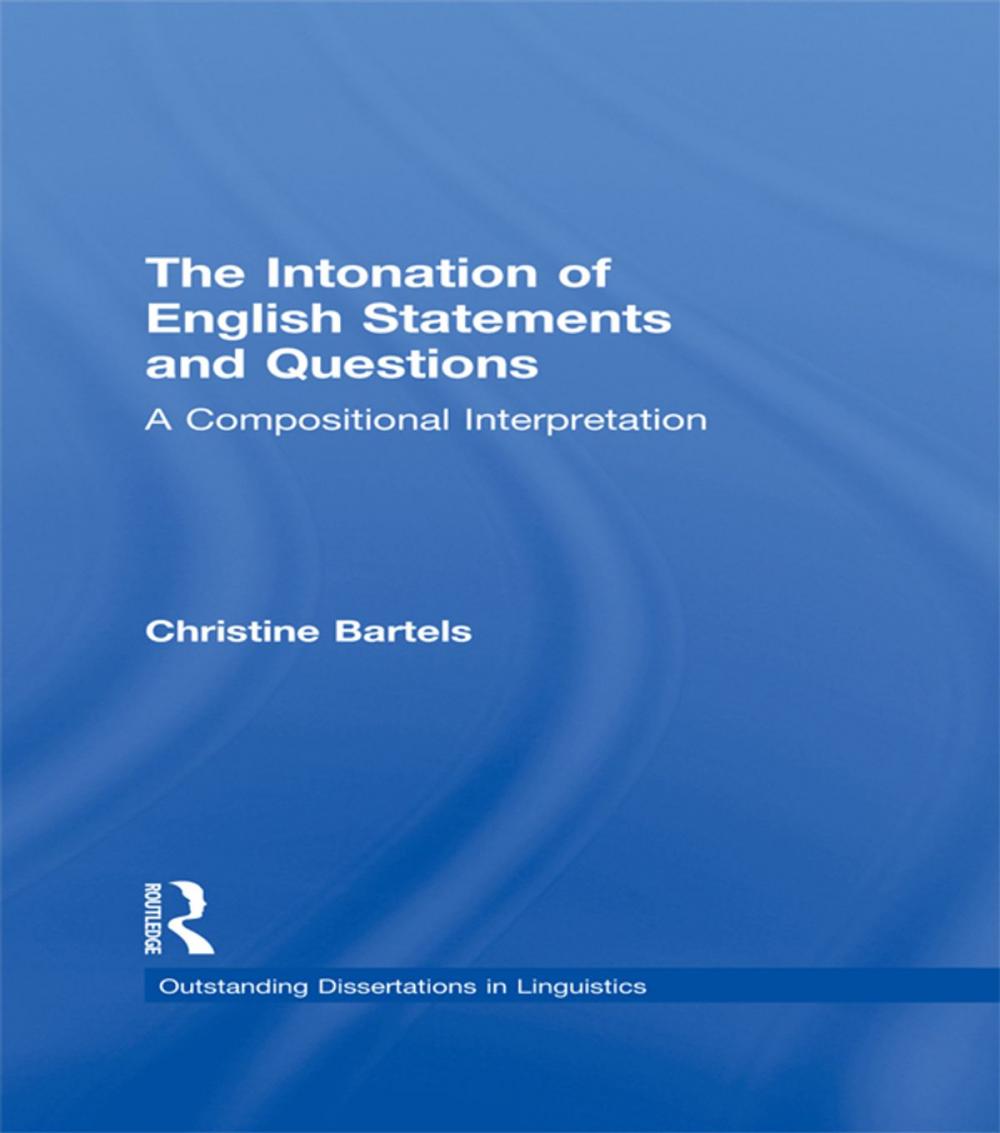 Big bigCover of The Intonation of English Statements and Questions