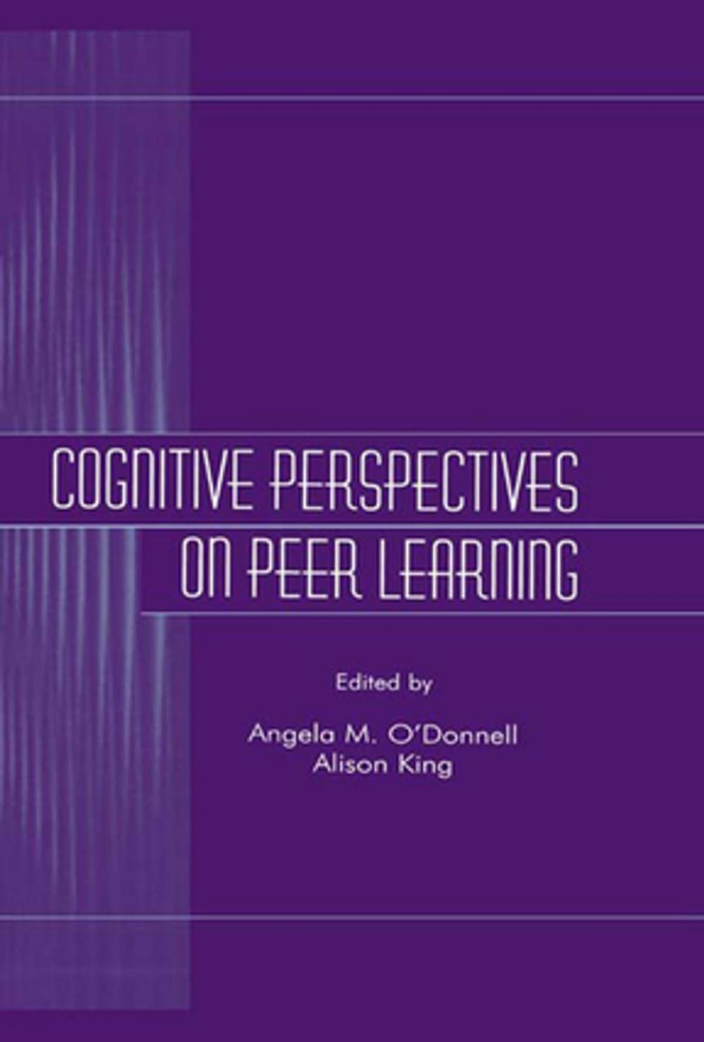 Big bigCover of Cognitive Perspectives on Peer Learning