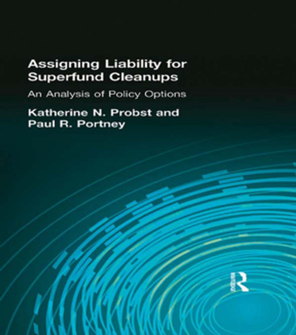 Big bigCover of Assigning Liability for Superfund Cleanups