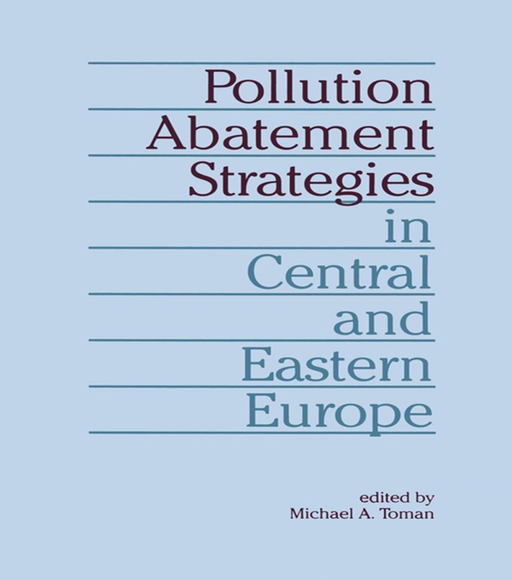 Big bigCover of Pollution Abatement Strategies in Central and Eastern Europe