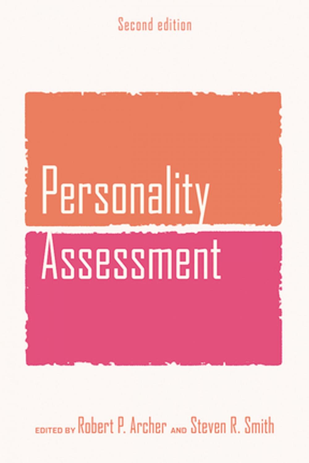 Big bigCover of Personality Assessment