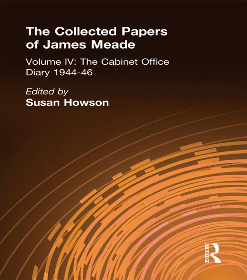 Big bigCover of Collected Papers James Meade V4