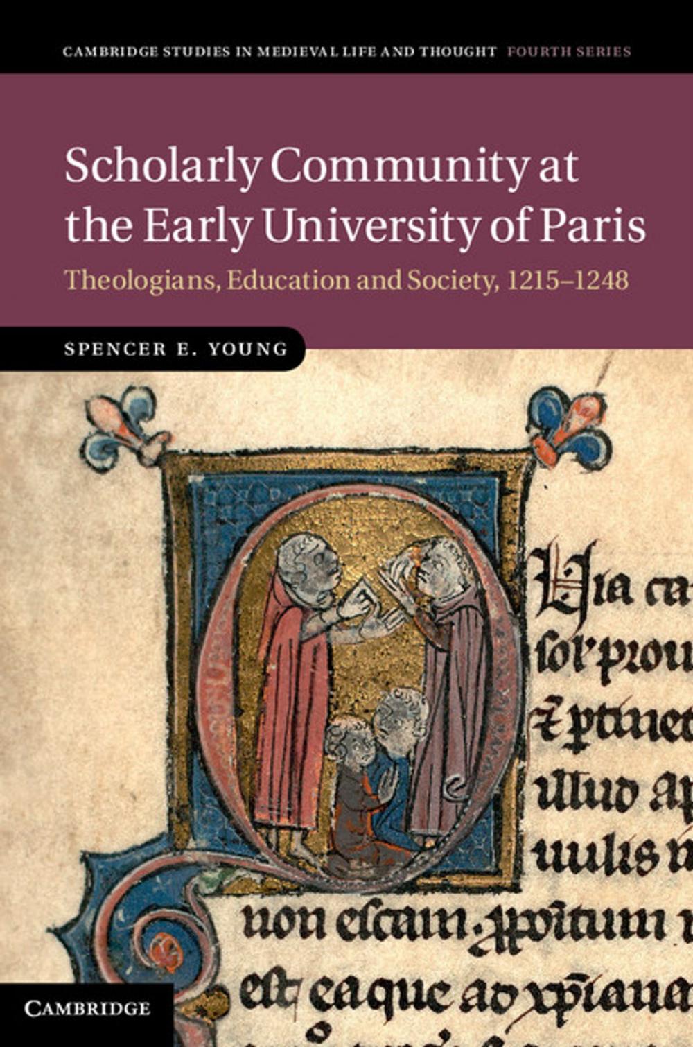 Big bigCover of Scholarly Community at the Early University of Paris