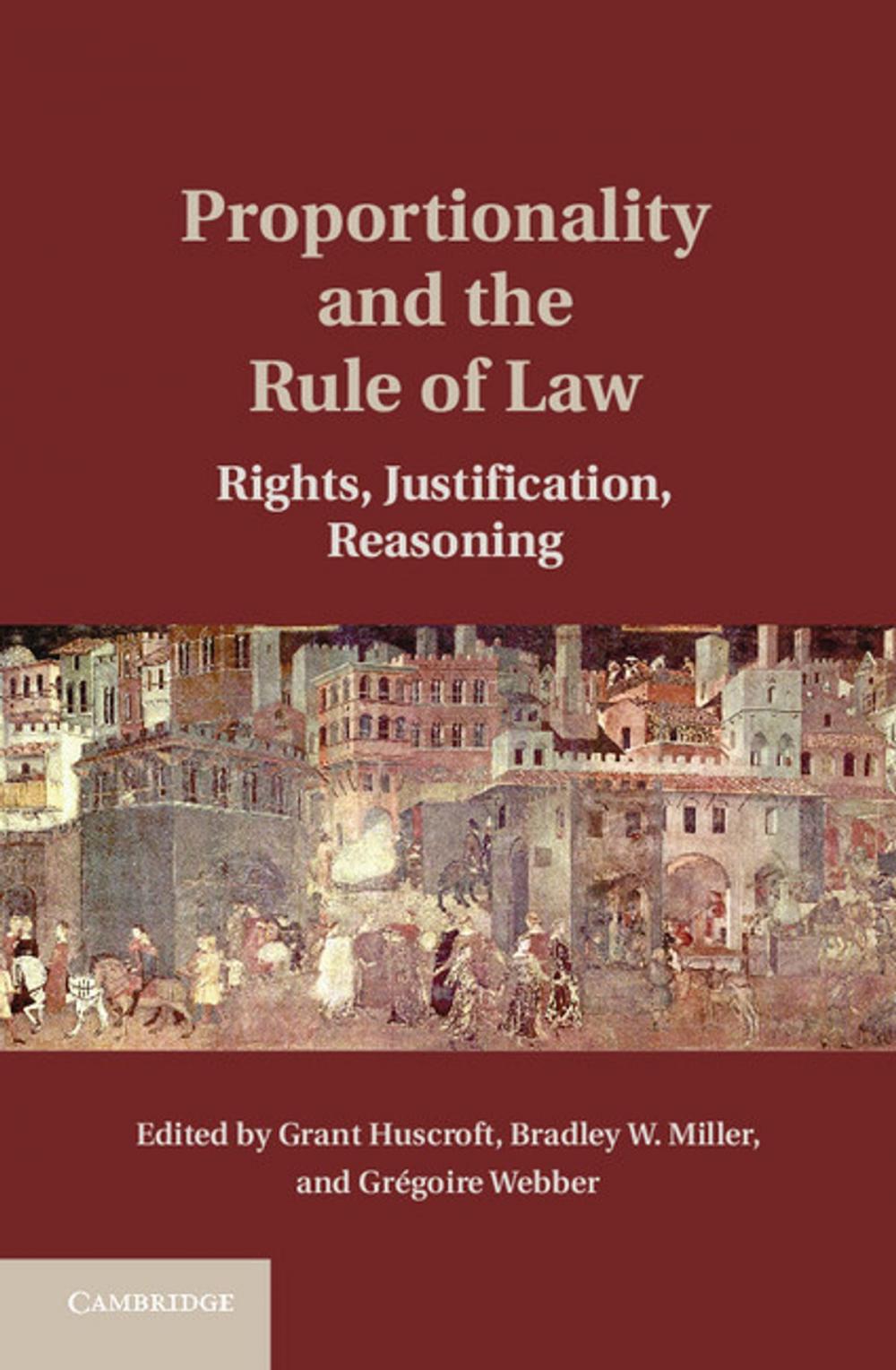 Big bigCover of Proportionality and the Rule of Law