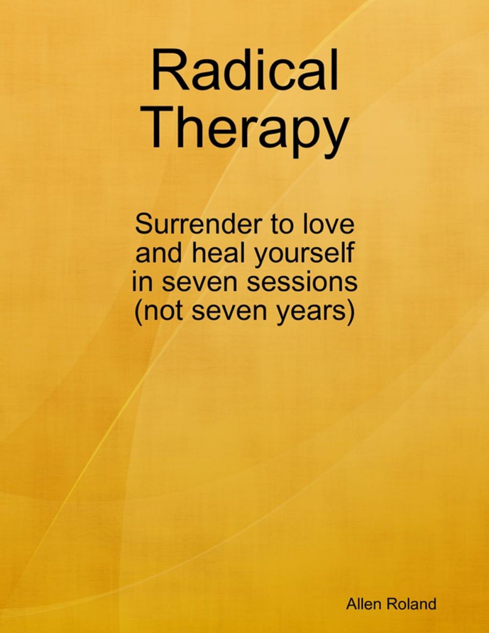 Big bigCover of Radical Therapy