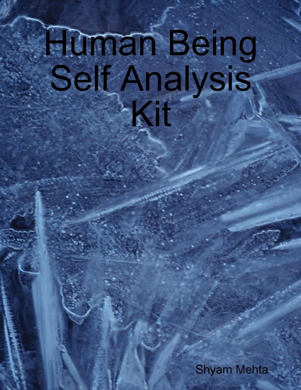 Big bigCover of Human Being Self Analysis Kit