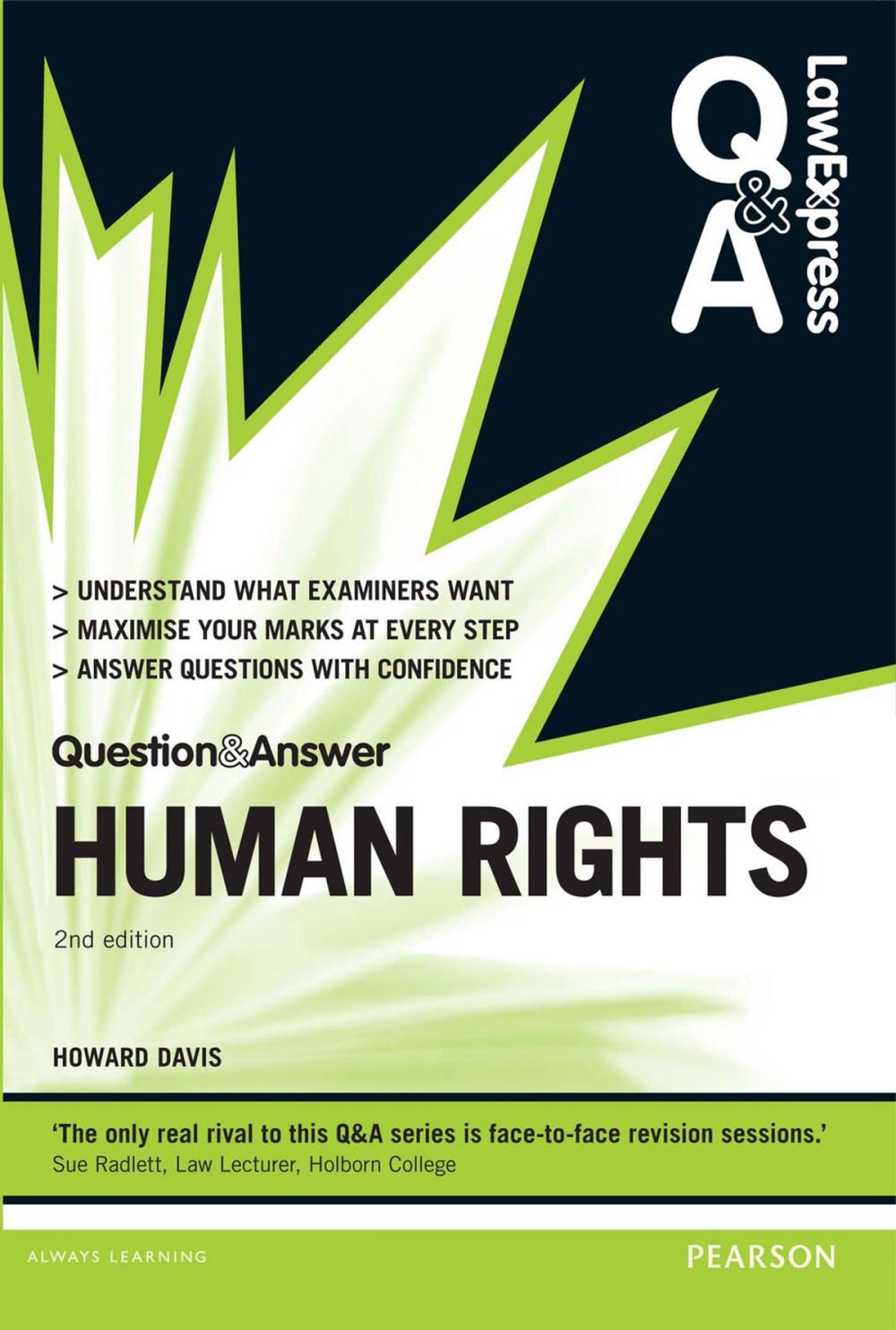 Big bigCover of Law Express Question and Answer: Human Rights