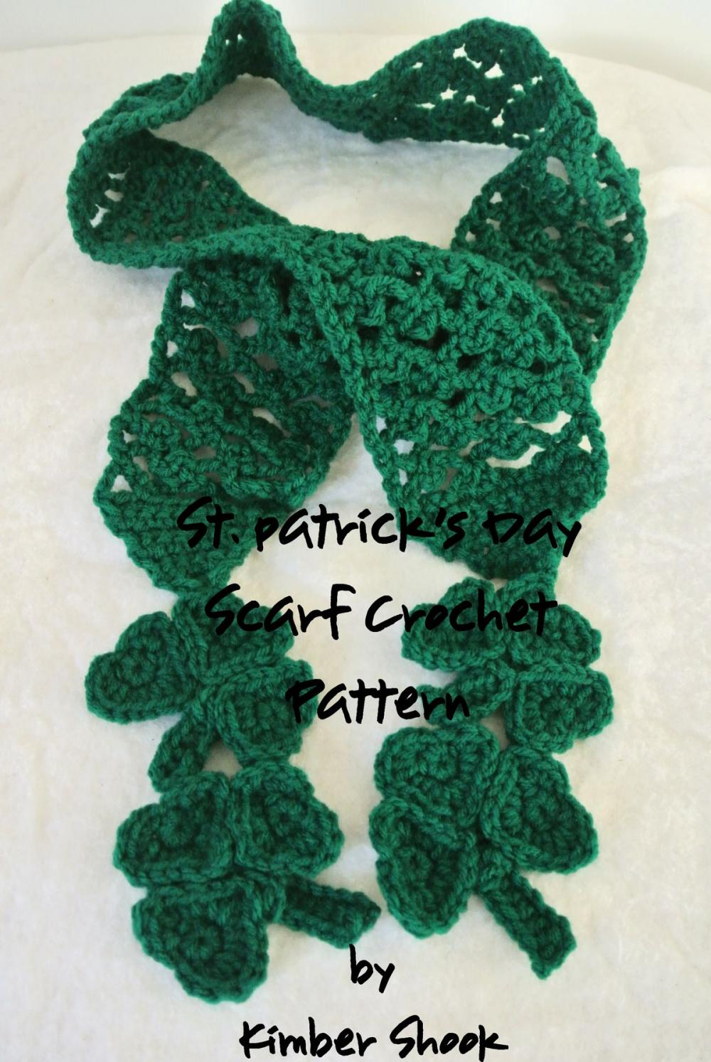 Big bigCover of St. Patrick's Day Scarf Crochet Pattern