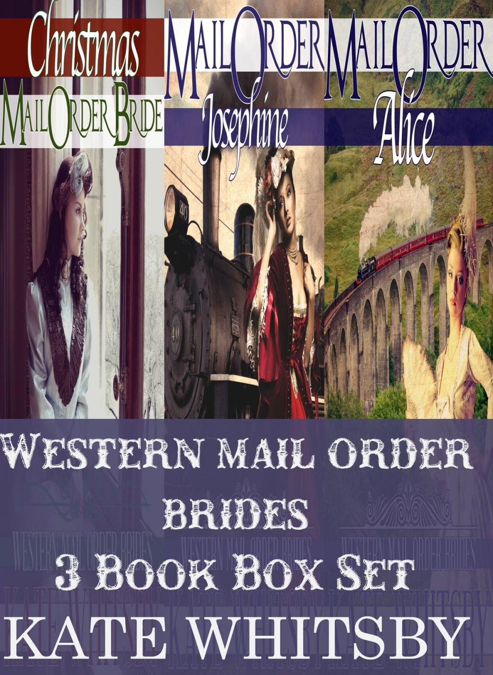 Big bigCover of Western Mail Order Brides: 3 Book Bundle Box Set