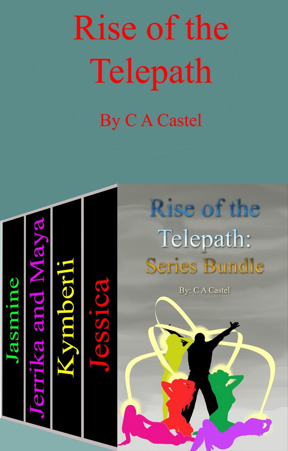 Big bigCover of Rise Of The Telepath 4 Book Bundle