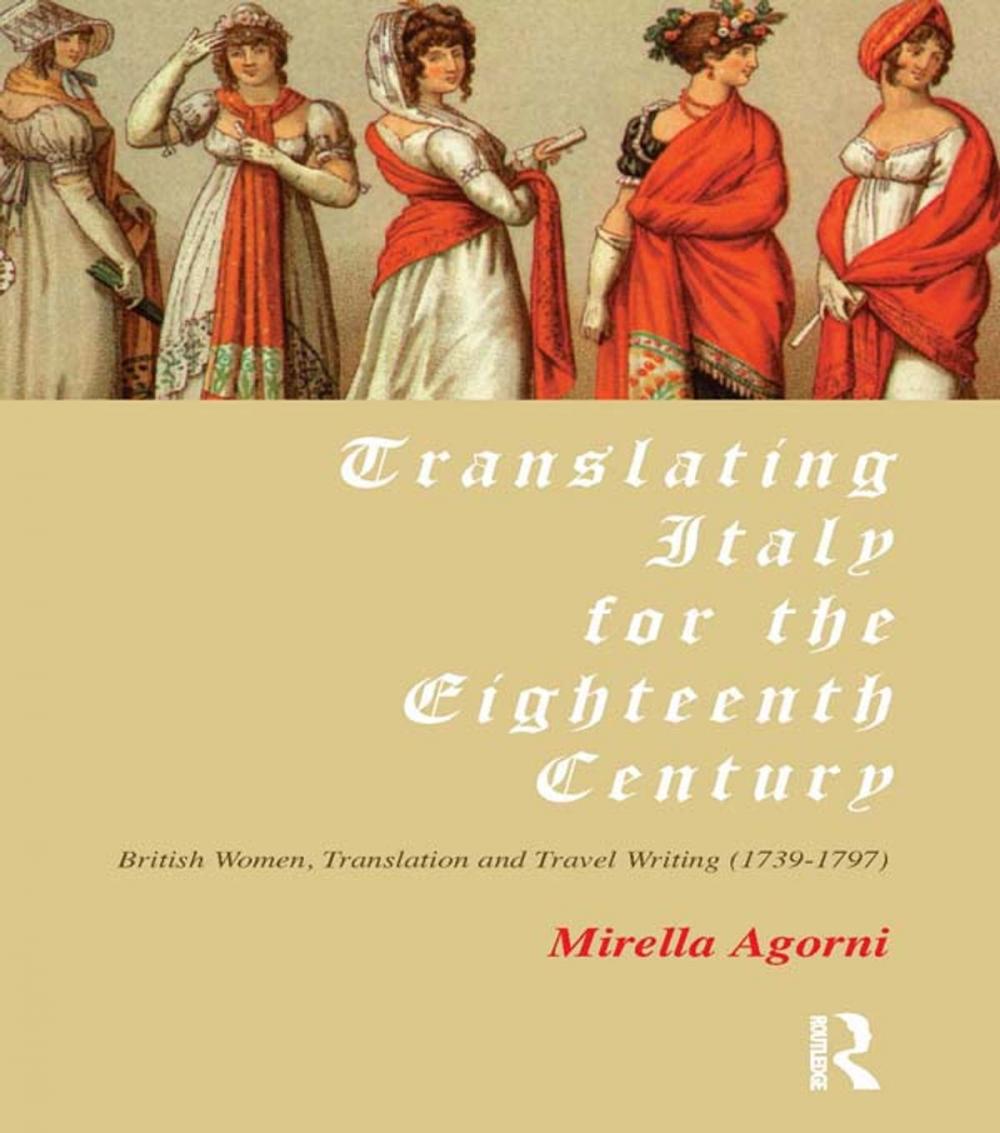 Big bigCover of Translating Italy for the Eighteenth Century