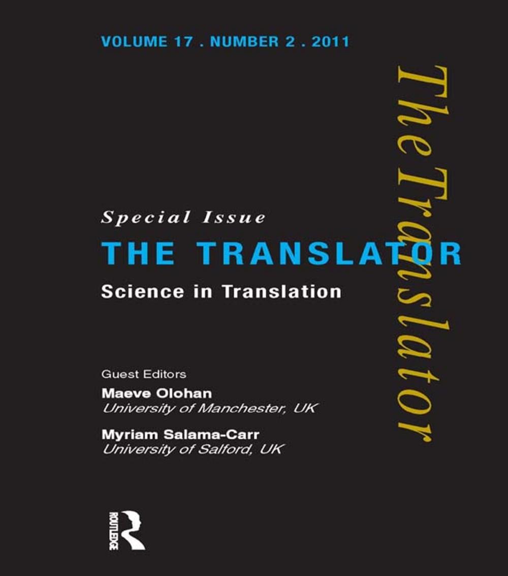 Big bigCover of Science in Translation