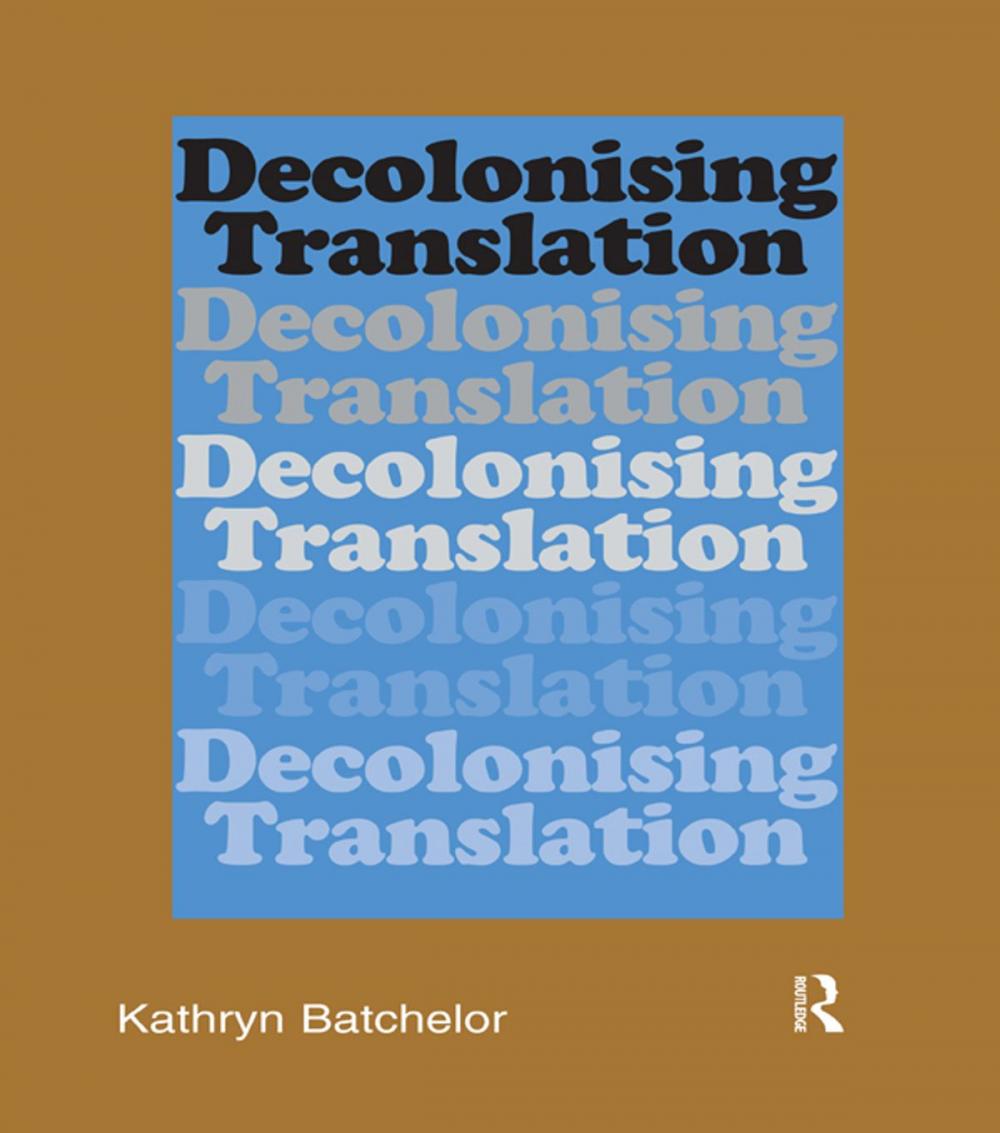 Big bigCover of Decolonizing Translation