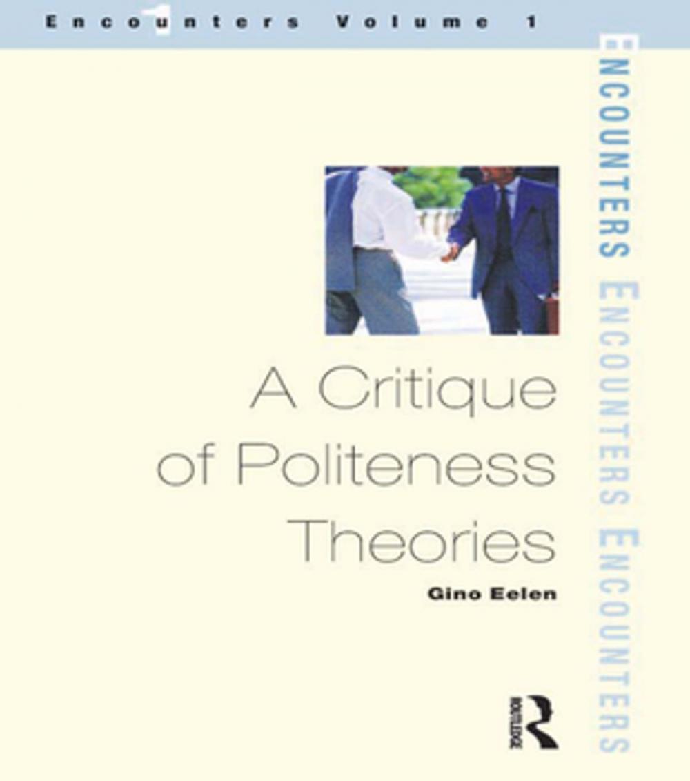 Big bigCover of A Critique of Politeness Theory