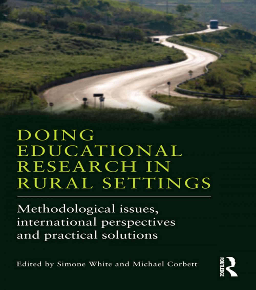 Big bigCover of Doing Educational Research in Rural Settings