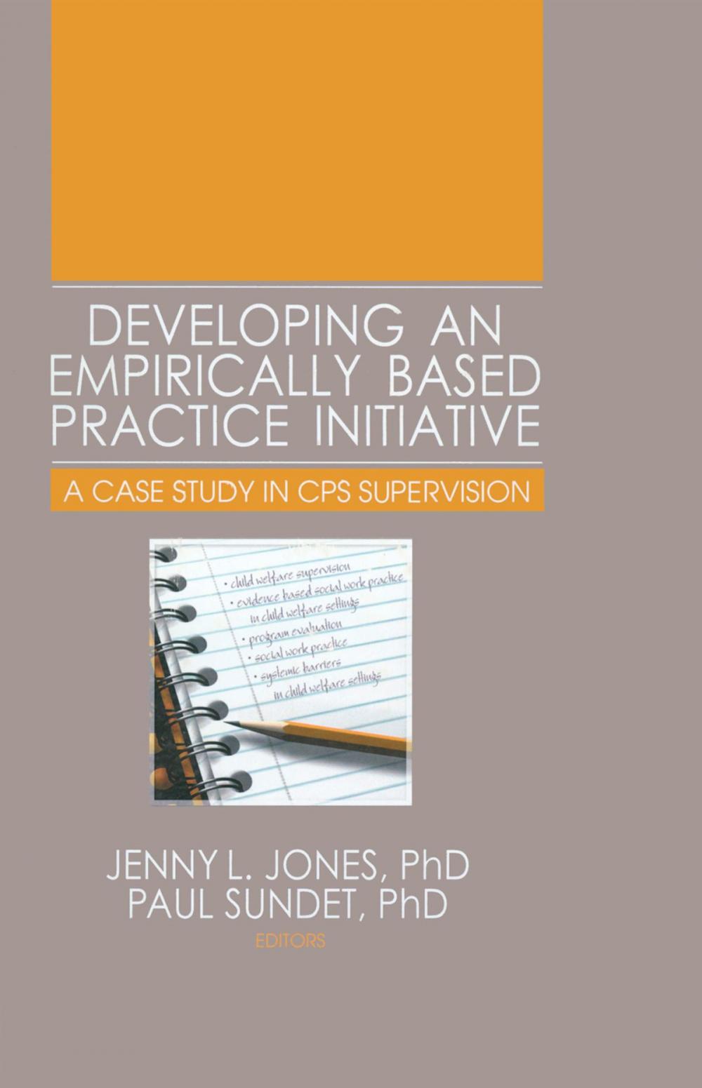 Big bigCover of Developing an Empirically Based Practice Initiative