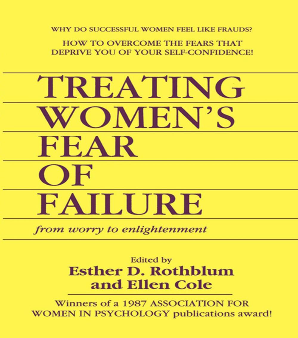 Big bigCover of Treating Women's Fear of Failure