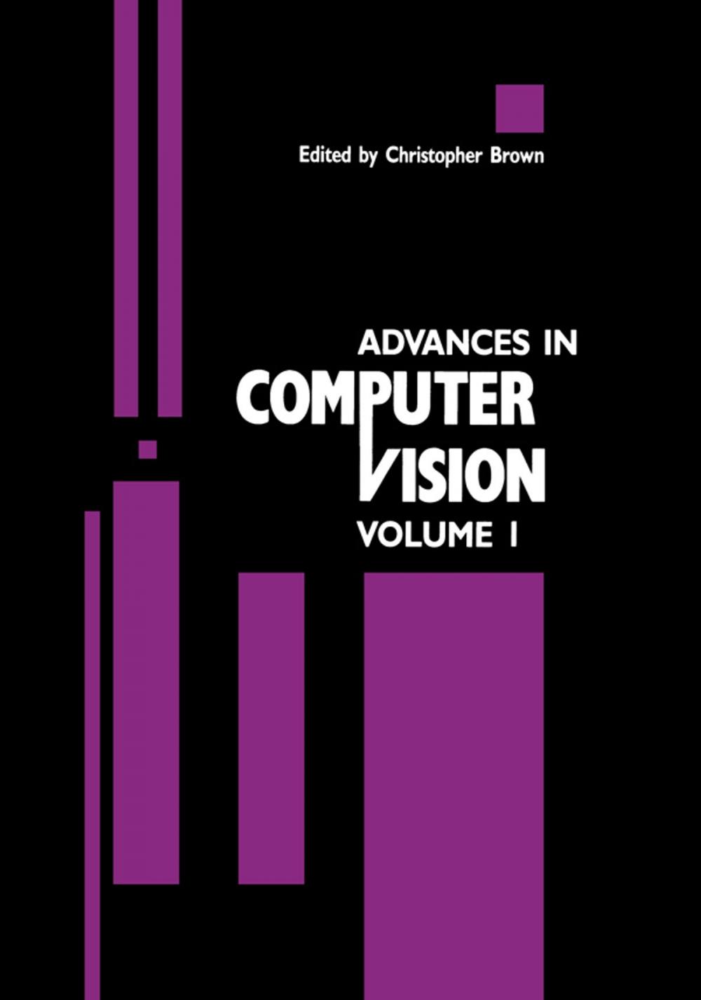 Big bigCover of Advances in Computer Vision