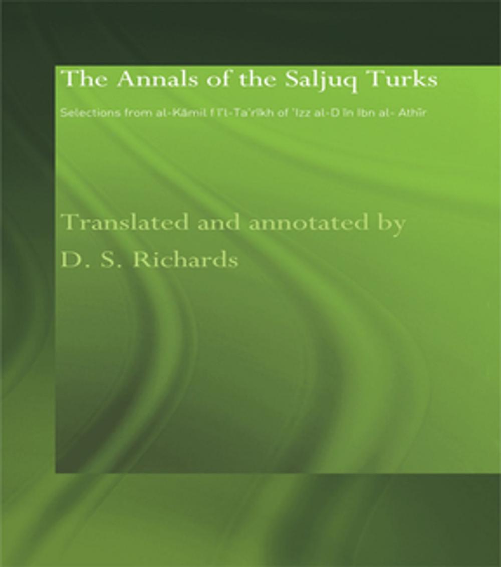 Big bigCover of The Annals of the Saljuq Turks